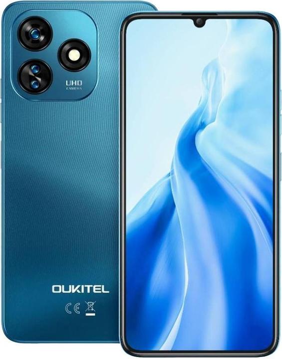 Image du produit Oukitel Smartphone C51 Smartphone 6Gb/128Gb, Blue (128 Go, Bleu, 6.80")