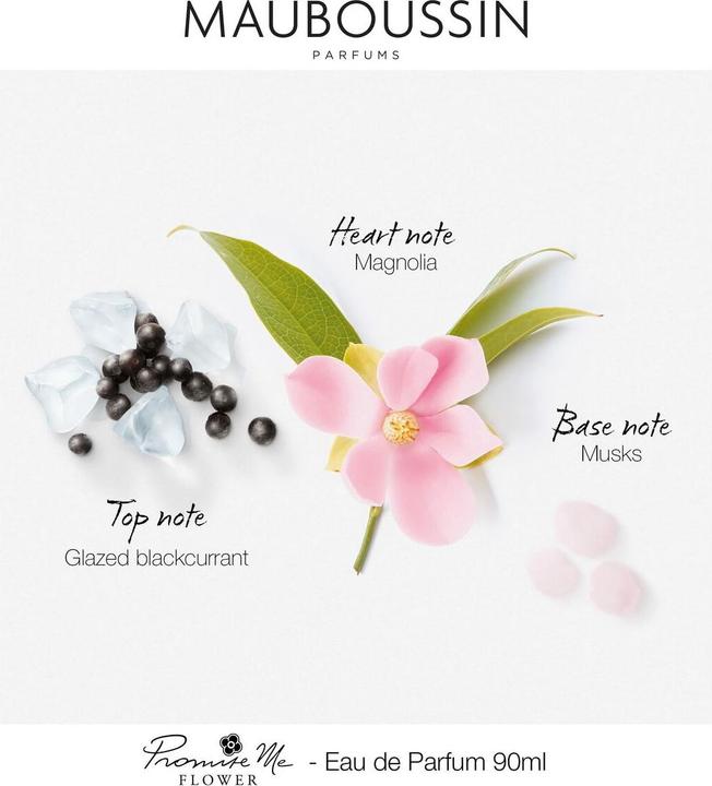 Actual product image Mauboussin Promise Me Flower (Eau de toilette, 90 ml)
