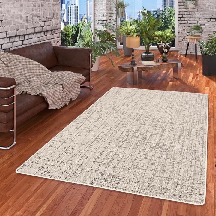 Immagine prodotto Snapstyle Tappeto per interni ed esterni Flatweave Oslo Check moderno (100 x 300 cm)