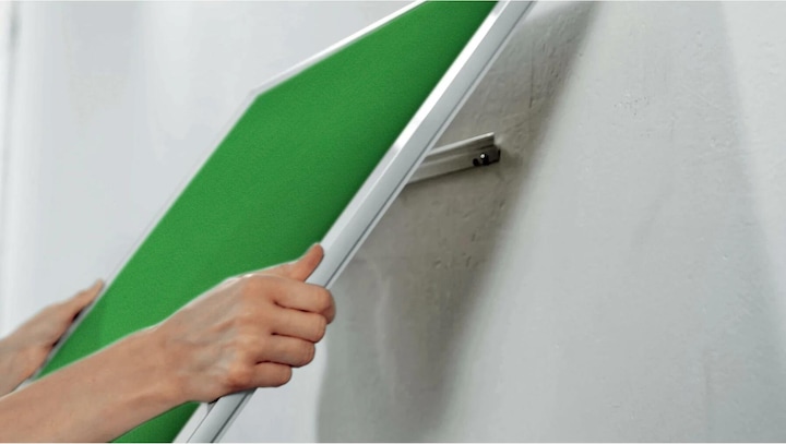 Actual product image Nobo Felt board Impression Pro 1915424 green, 40x71cm (Bulletin board, 40 x 71 cm)