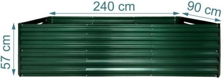 Produktbild Relaxdays Hochbeet