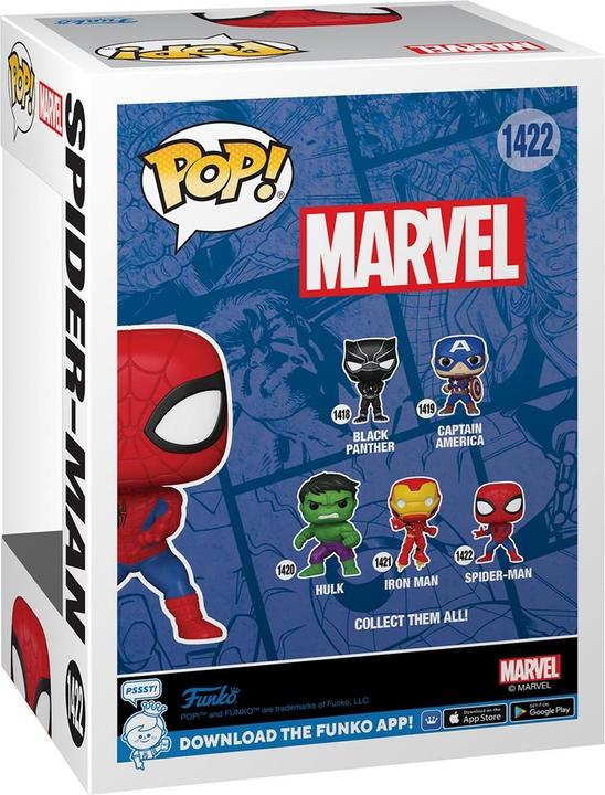 Actual product image Funko Marvel Spider-Man Classics