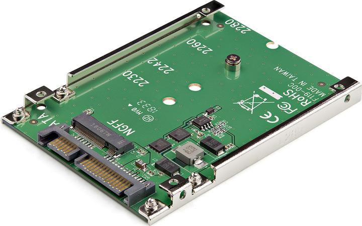 Produktbild StarTech Adapterwandler M.2 NGFF SSD auf 2,5 Zoll SATA