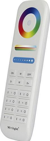 Image du produit Milight Télécommande 8 zones RGB+KW/WW (RGBCCT), support mural inclus