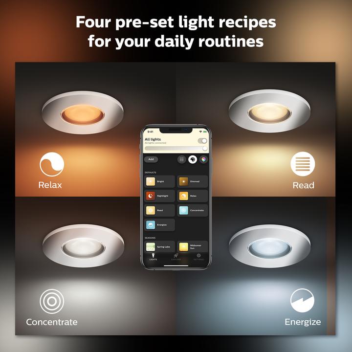 Produktbild Philips White Ambiance Adore (1200 lm, GU10)