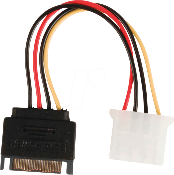 Immagine prodotto Nedis Cavo di alimentazione interno | SATA 15 pin maschio | Molex femmina | Placcato oro | 0,15 m |