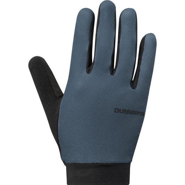 Shimano, Handschuhe, Explorer Gloves Blue Gray M, Blau, (M)