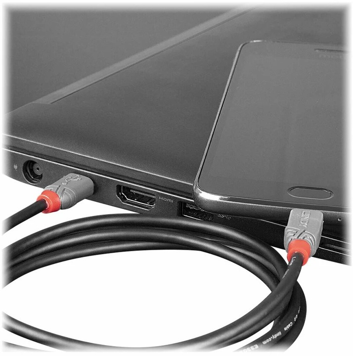 Actual product image Lindy Anthra Line (0.50 m, USB 2.0)