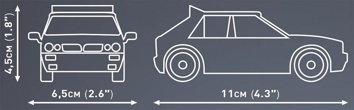 Image du produit Cobi Youngtimer 1987 Lancia Delta Intergrale