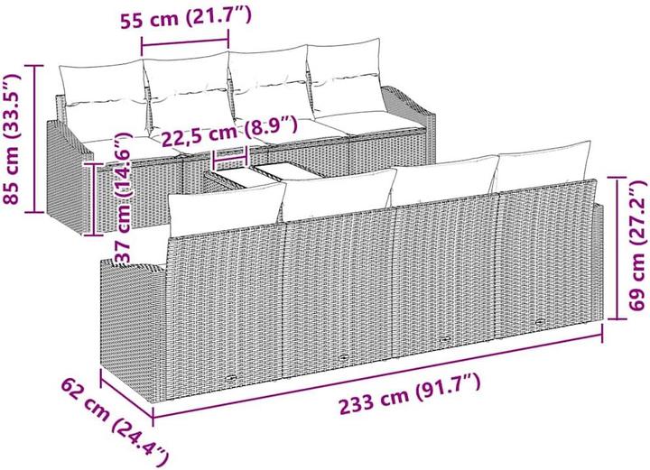 Produktbild vidaXL Camilla