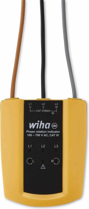 Image du produit Wiha Indicateur de direction du champ tournant (CAT III 1000V, CAT IV 600V)