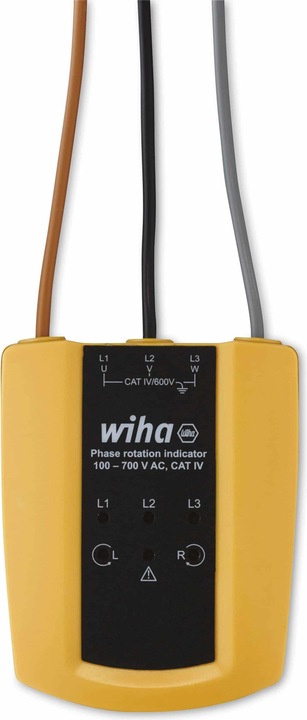 Wiha Drehfeldrichtungsanzeiger (CAT III 1000V, CAT IV 600V)