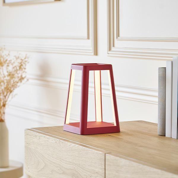 Actual product image Lexon Lantern portable lamp with QI