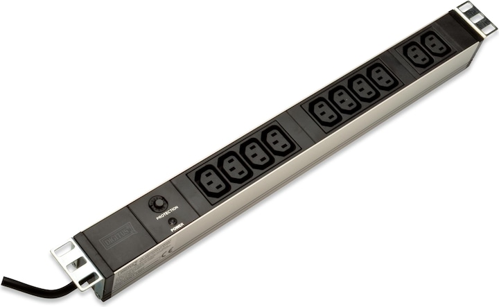 Actual product image Digitus DN-95404 socket strip 10x sockets IEC C13