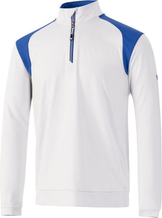 Actual product image Island Green Mens Colour Block Panelled Golf Top Layer (L)