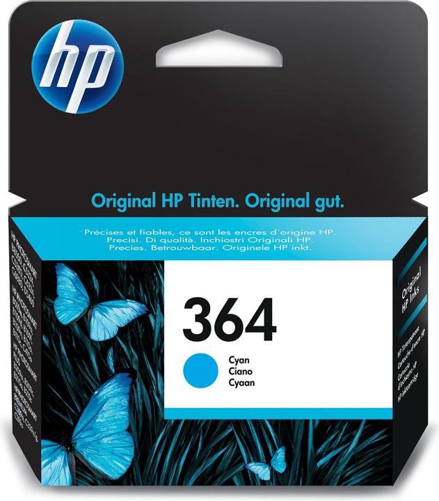 Actual product image HP 364 - Cyan - Original - Ink cartridge - for Deskjet 35XX (C)