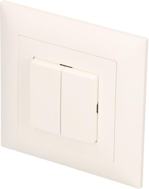 Produktbild Feller EdizioDue Doppel-Druckschalter Schema 3+3