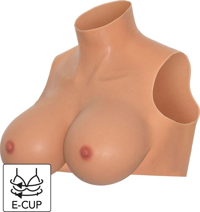 Actual product image Hidden Desire Wearable Breasts Crop Top E Cup