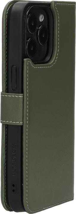 Actual product image Mobiparts Leather 2 in 1 Wallet Case Apple iPhone 15 Pro Max Green (Apple iPhone 15 Pro Max)