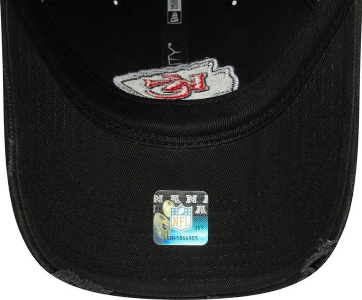 Actual product image New Era 9Twenty Cap - Washed Kansas City Chiefs Schwarz