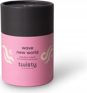 Actual product image Twisty TWISTY Wave New World jedwabny czepek do włosów kręconych Multi (1 pcs.)