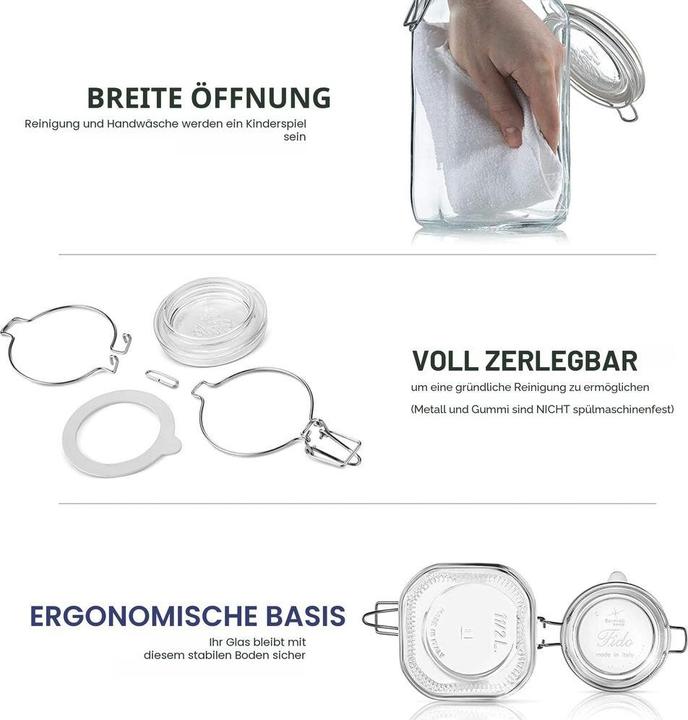 Actual product image Bormioli Rocco Fido (6 pcs., 1.50 l)