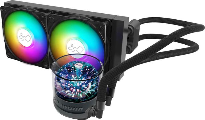 Immagine prodotto In Win Kit Watercooling AIO NR RGB - 240 mm (Noir)
