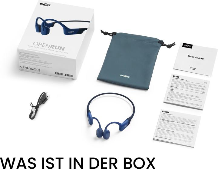 Image du produit Shokz OpenRun USB-C (pas de réduction du bruit, 8 h, Sans fil)