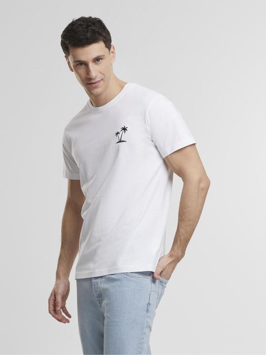 Actual product image Miss Tee Palm Tree EMB Tee - 191361 (XS)