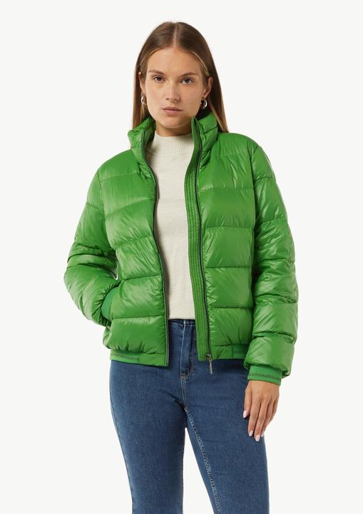 Actual product image Comma Outdoor-Jacke Pufferjacke mit Stehkragen und Rippbündchen (36)