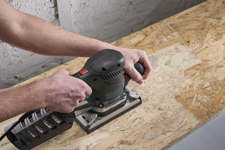 Produktbild wolfcraft 10 Haft-Schleifstr. Korund K180 93x185mm (180)