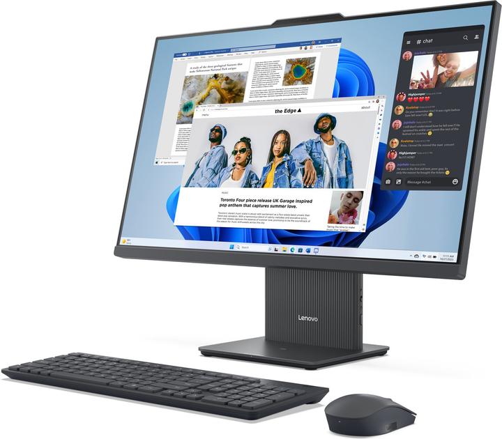 Actual product image Lenovo IdeaCentre AIO 27" (1000 GB, 16 GB, Intel UHD Graphics)