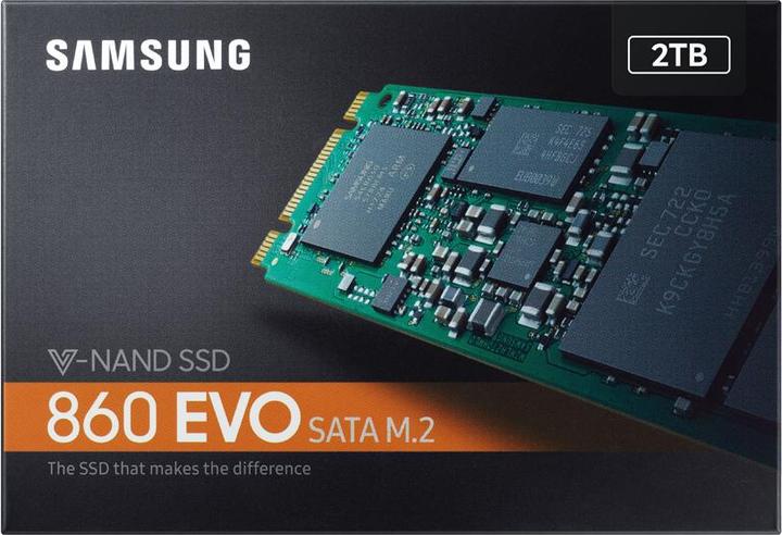 Produktbild Samsung 860 Evo (2000 GB, M.2 2280)