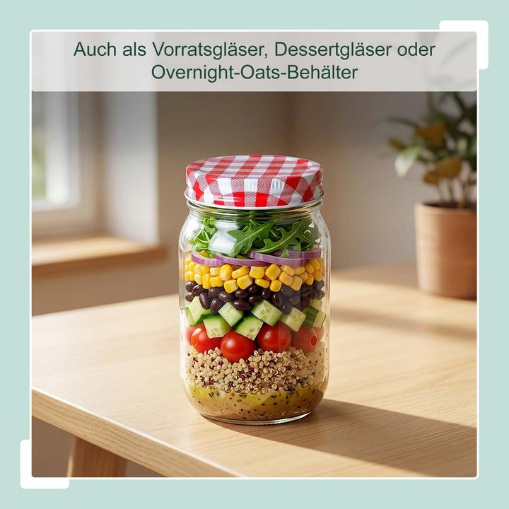 Produktbild Relaxdays Einmachgläser-Set (0.40 l)