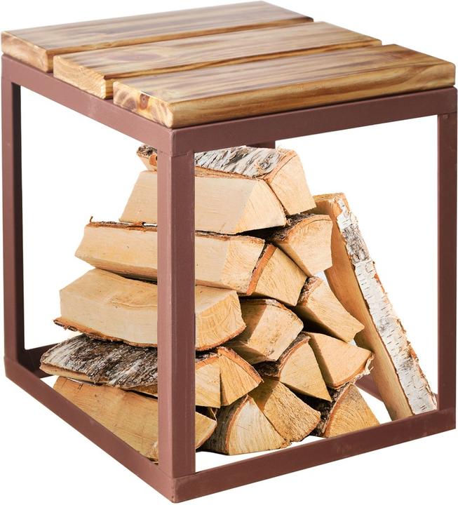 Produktbild Nouvel Outdoor-Hocker Wood, 40 x 40 x 46 cm