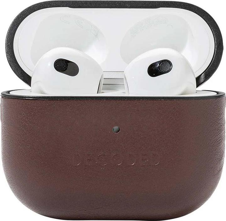 Actual product image Decoded Leather AirCase for Apple Airpods 3G (Headphone sleeve)