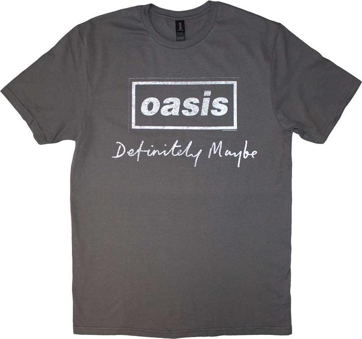 Immagine prodotto Oasis Definitely Maybe Distressed Text Logo (XXL)
