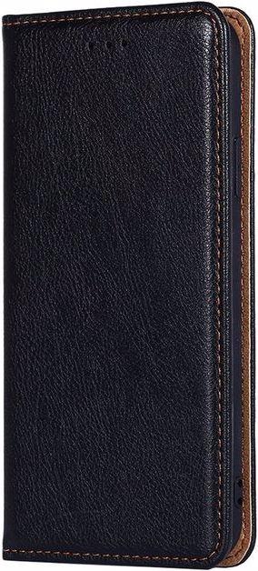 Actual product image MU Classic Crazy Horse V Leather Bookcover Series (Samsung Galaxy S22 Ultra)