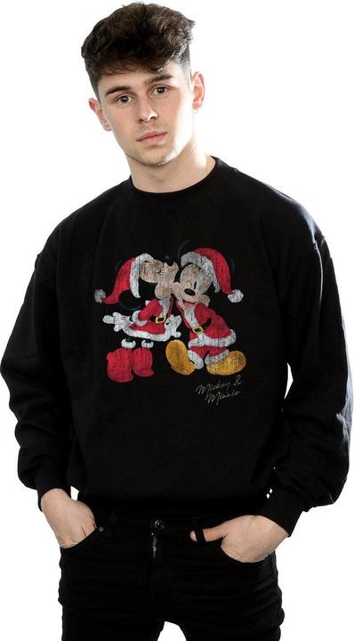 Produktbild Disney Mickey And Minnie Christmas Kiss Sweatshirt (L)