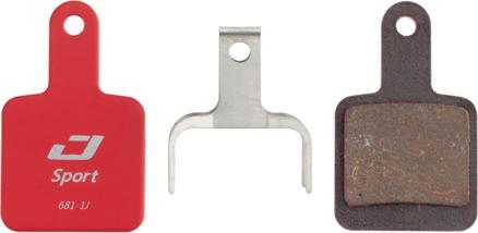 Actual product image Jagwire Brake Pads SPORT Disc Brake Pads (Tektro, Semi-metallic)