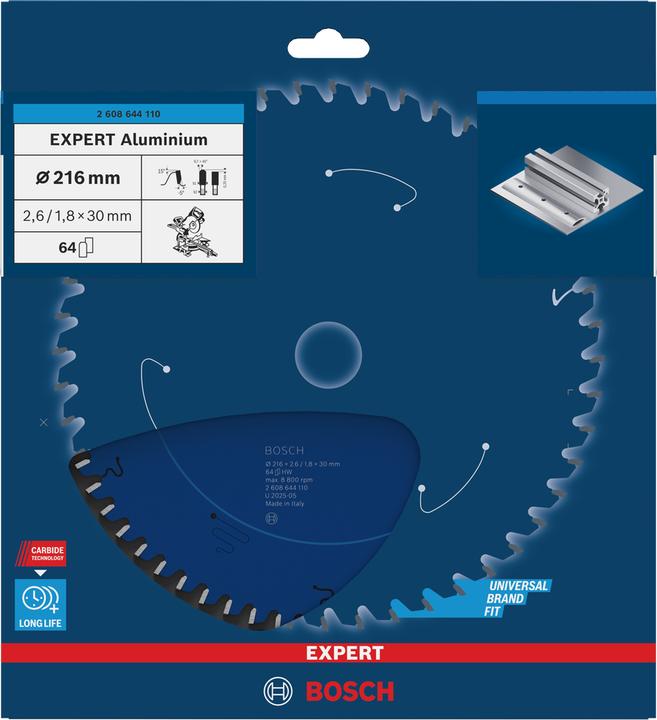 Actual product image Bosch Professional Zubehör Expert for Aluminium