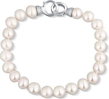 Image du produit JVD Bracelet de charme en perles d'eau douce véritables