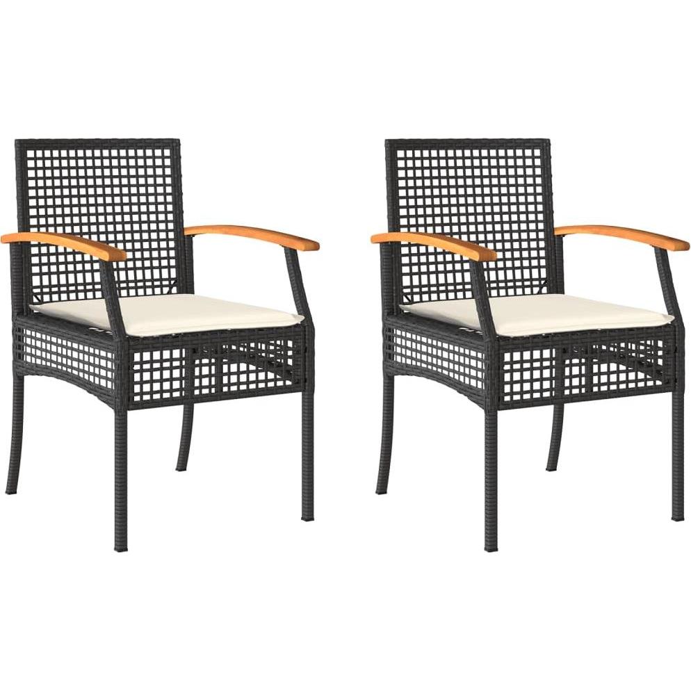 VidaXL, Gartenstühle, 10-tlg. Garten-Lounge-Set mit Kissen