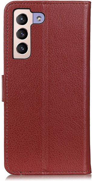 Actual product image MU Classic Litchi Leather Bookcover Series (Samsung Galaxy S22+)