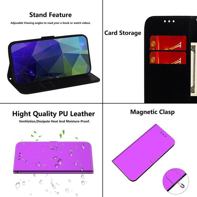Produktbild MU Style Mirror Surface Bookcover Series (Samsung Galaxy S22+)
