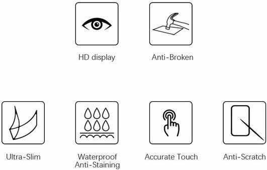 Produktbild MU Budget Schutzglas Displayschutz (1 Stück, Realme 8i)