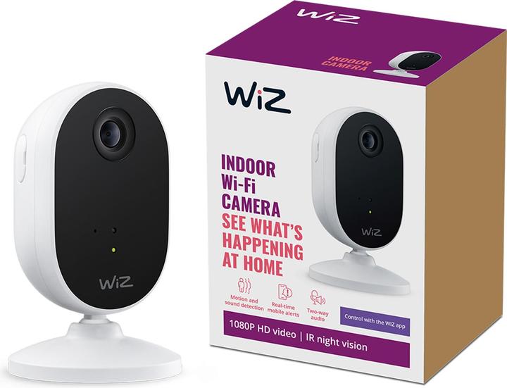 Image du produit WiZ Caméra d'intérieur WiFi (1920 x 1080 Pixels)