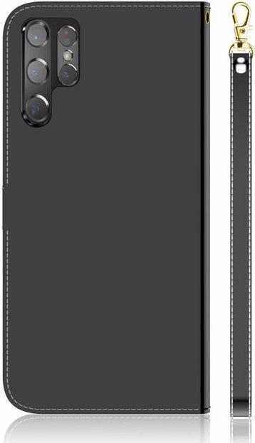 Actual product image MU Style Mirror Surface Bookcover Series (Samsung Galaxy S22 Ultra)