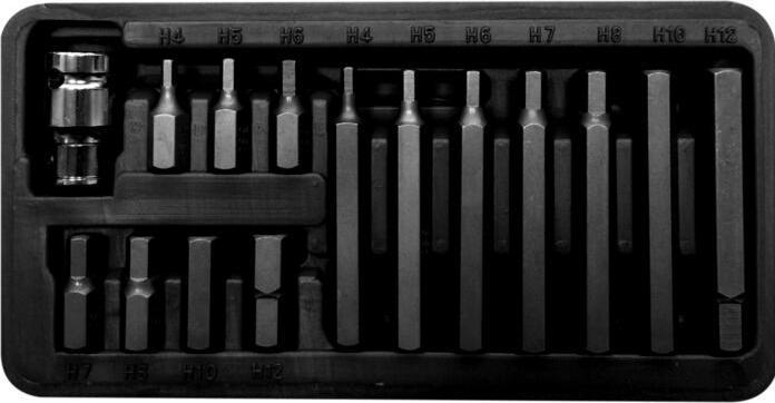 Produktbild Proline 10743 Nozzle Set 3/8 Inch Hexagon 4 - Hexagon 12, Length = 30