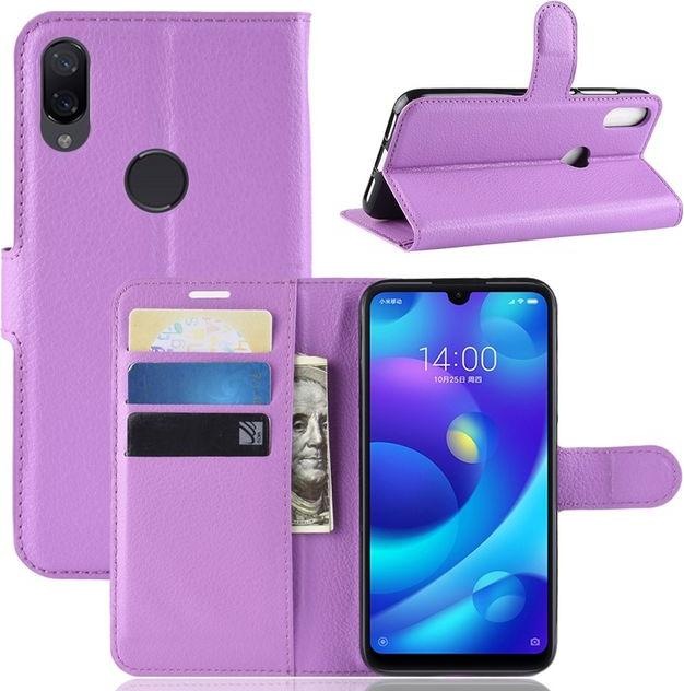 Produktbild MU Classic Litchi Leder Bookcover Series (Xiaomi Mi Play)
